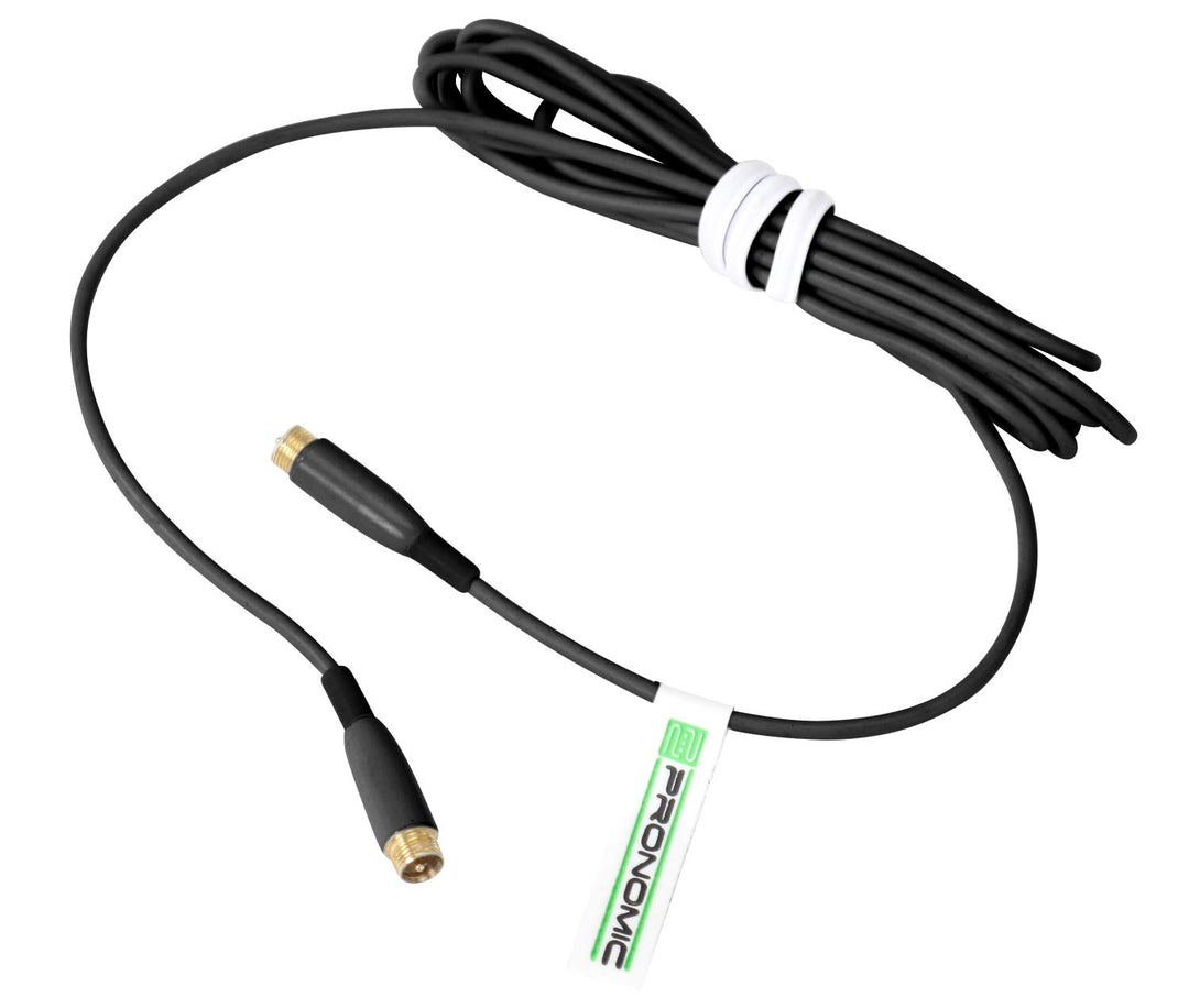 Pronomic Ersatzkabel für HS-31 EA Headset (Verbindungskabel, schraubbare Verbindungen, einfacher Aus