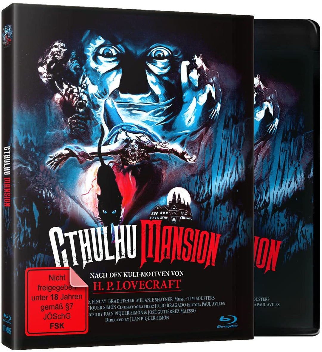 Cthulhu Mansion - Cover A - Limited Deluxe Edition im Schuber (Black Magic Mansion), Blu-ray