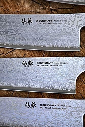 Suncraft Senzo Black Bunka BD-08, 16,5cm