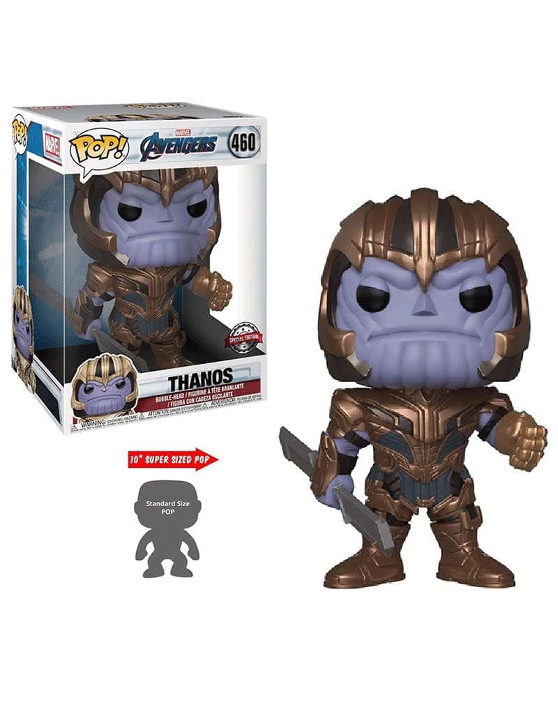 Funko Pop! Figure Marvel Avengers Endgame Thanos 25 Cm - Vinyl-Sammelfigur - Geschenkidee - Offiziel