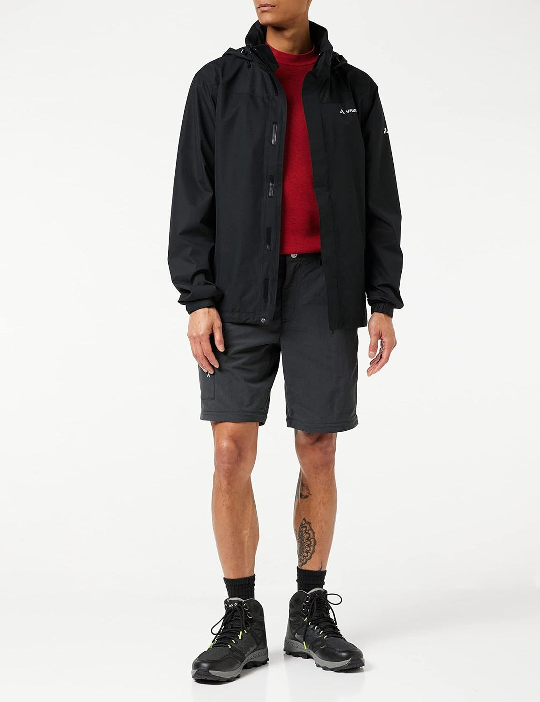 Vaude Men's Escape Bike Light Jacket - Regenjacke Herren XXL Schwarz, XXL Schwarz