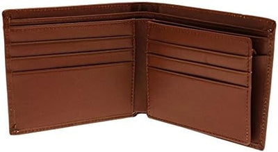 Henny Klein Feine Handmade Germany Herren Rinder Leder Geldbörse Portemonnaie Querformat mit RFID NF