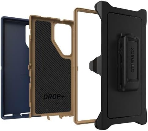 OtterBox Defender Series Schutzhülle für Galaxy S23 Ultra – Blaue Wildlederschuhe (blau) Defender Se