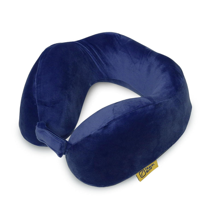 Travel Blue Reisekissen Memory Foam - Bequemes Memory Foam Kissen mit weichem Bezug, hervorragende K