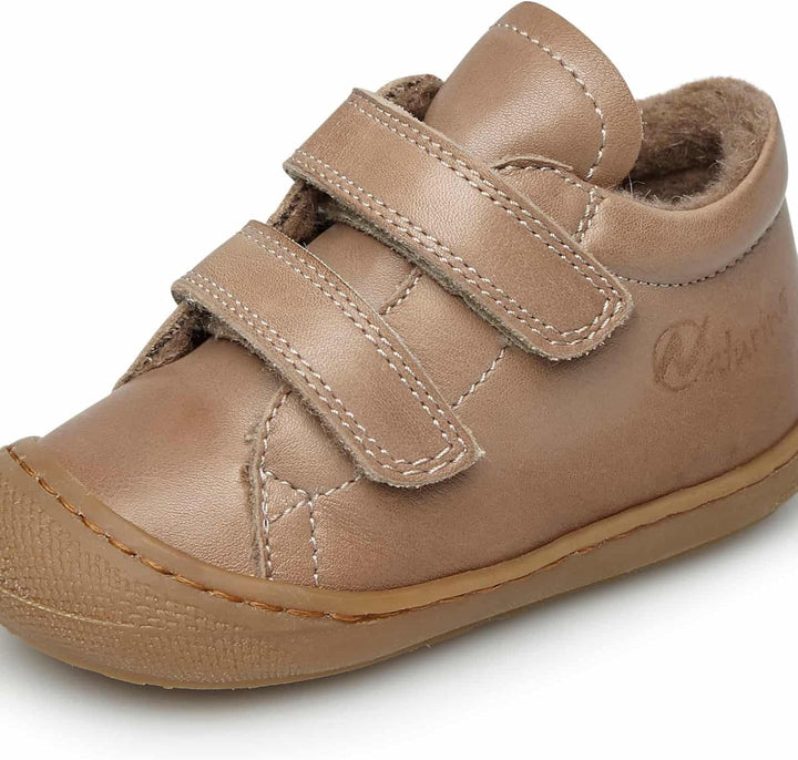 Naturino Cocoon VL-Lauflernschuh aus Nappaleder-Altrosa 21 EU Taubengrau, 21 EU Taubengrau