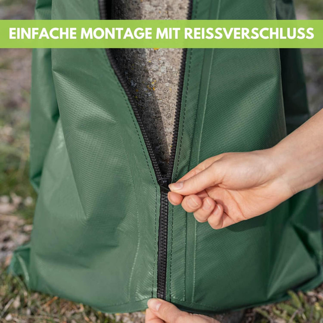 Baumbewässerungssack 75 L (3 Stück) - Verbinden Sie mehrere Bewässerungsbeutel miteinander - Bewässe