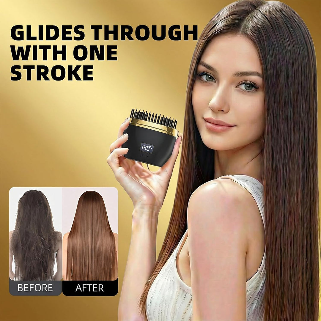 Mini Glätteisen Kabellos 2026 Neu, 2-in-1 Mini Haarglätter, USB-Wiederaufladbare Tragbare Hair Strai