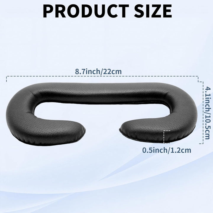TamBee HTC Vive Pro Gesichts-Schaumstoff- für HTC Vive Pro VR PU-Leder Gesichtspad (Face Foam 2 Stüc