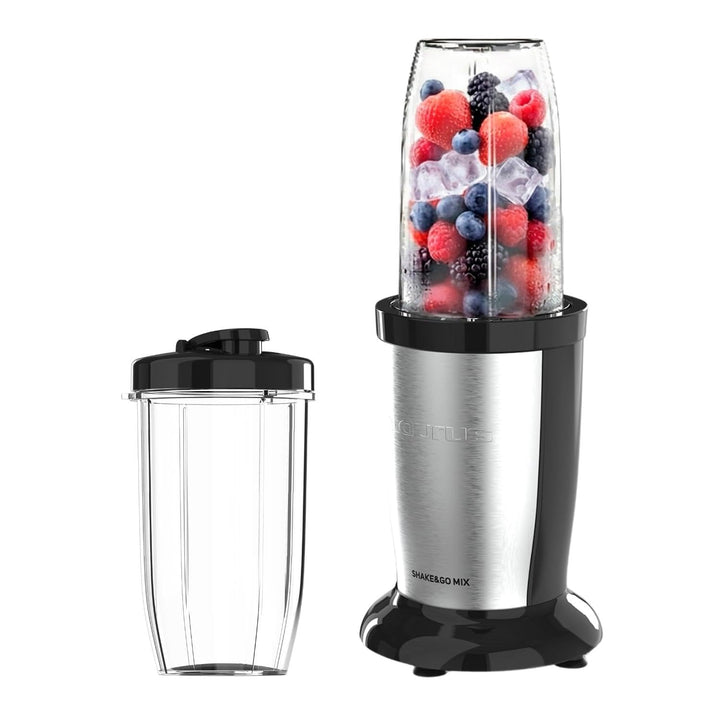 Taurus Tragbarer Rührgerät Küchenmixer | 1000 W Leistung | 2 Gläser à 500 ml | Zerkleinerer mit 150