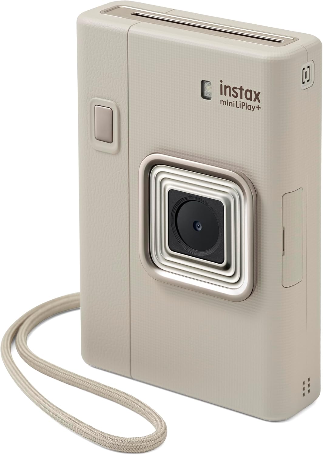 instax mini LiPlay+™ Sand Beige, hybride Sofortbildkamera