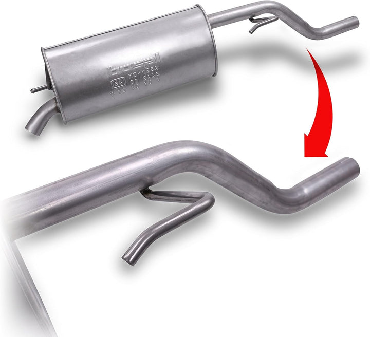 Bosal 185-687 - Endschalldämpfer