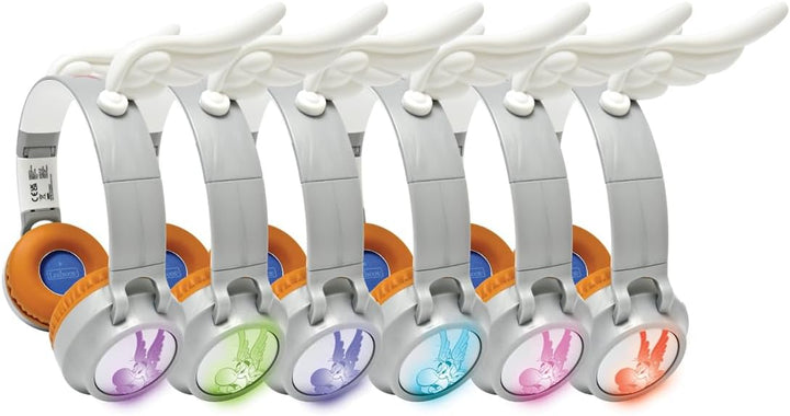 Lexibook, Astérix, Faltbarer Bluetooth®- und kabelgebundener Leucht-Headset mit 3D-Design aus dem As