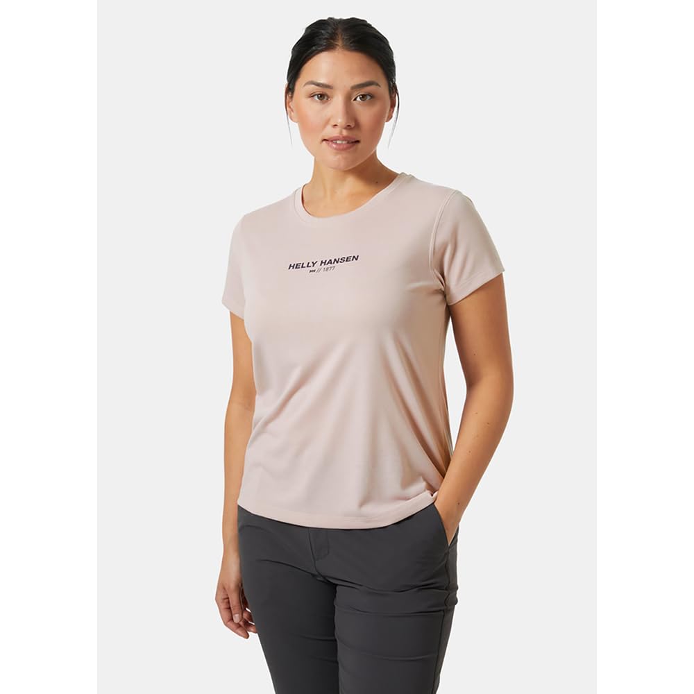 Helly Hansen Damen W Allure T-Shirt Shirt XS Rosa Wolke, S