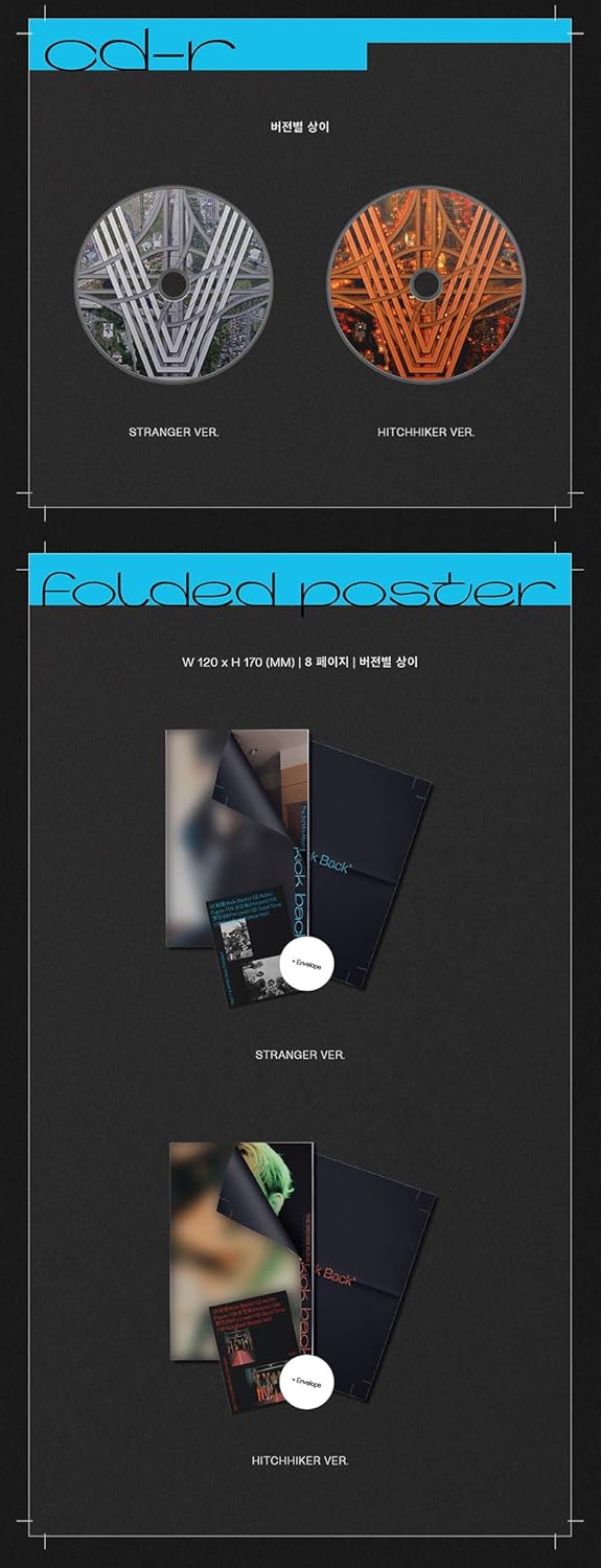 SM ENTERTAINMENT WayV – Kick Back (3. Mini-Album) Album + On Pack Poster + Extra Photocards Set (Hit