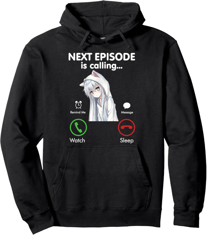Die nächste Anime-Episode ruft - Funny Otaku Gift love Anime Pullover Hoodie