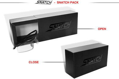 Snatch Radbrille Selbsttönend Polarisiert - Fahrradbrille Photochrome Sportbrille Sonnenbrille Ski L