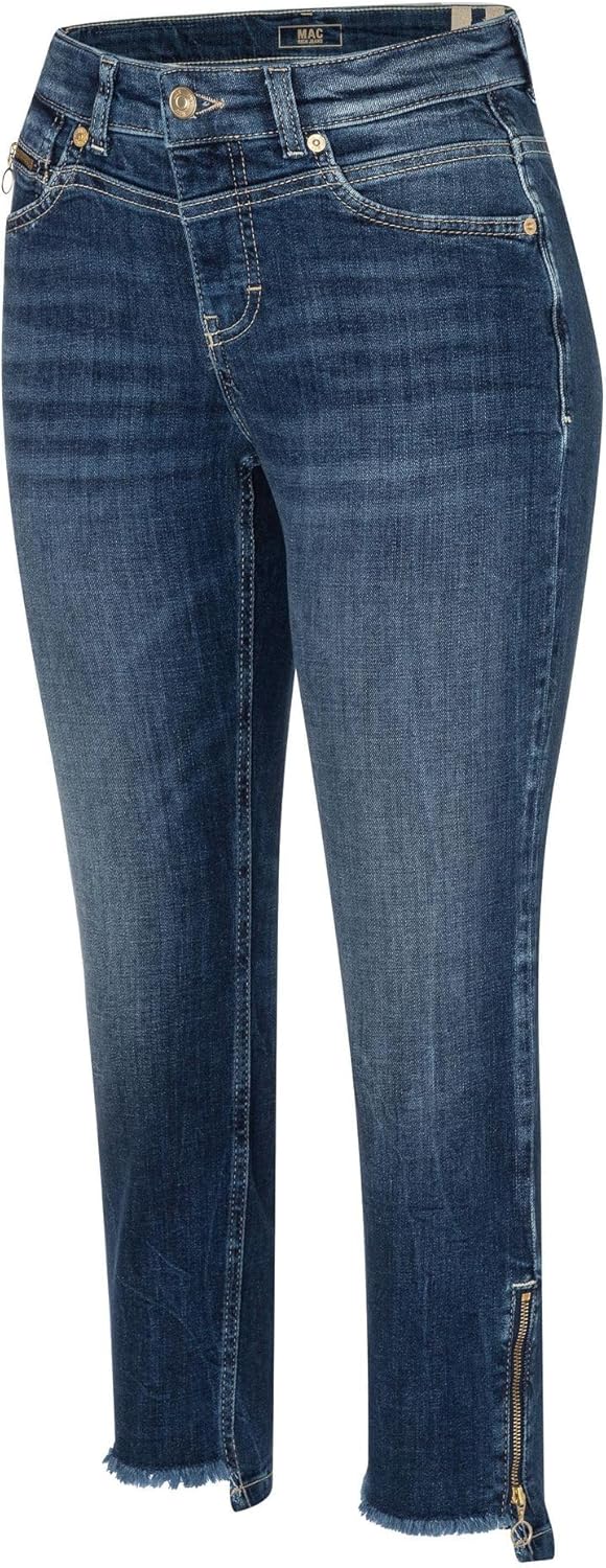 MAC Jeans Mac Damen Jeans Rich Slim, Light Authentic Denim 0389l575590 Blau1 44-26