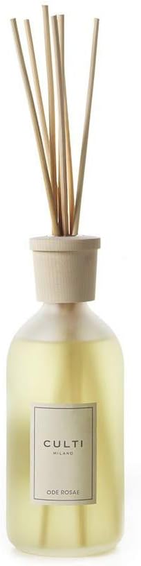 Culti Diffusor Stäbchen Stil 500 ml Milano | Duft Oderosae, Marokkanische Rose und Osmanthus – Haltb