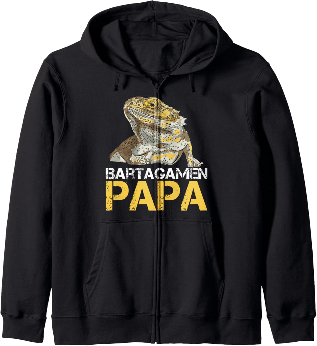 Bartagamen Papa Bartagam Halter Bartagame Züchter Kapuzenjacke