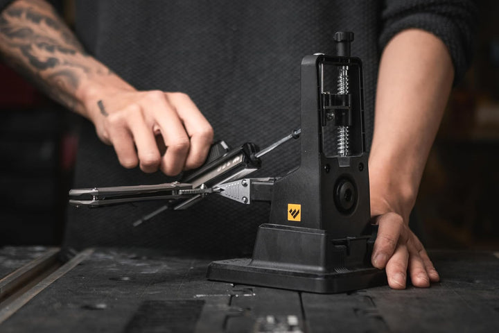 WORK SHARP™® Precision Adjust Elite - Profi Messerschärfer mit Winkel 15-30°- Diamant Messerschleife
