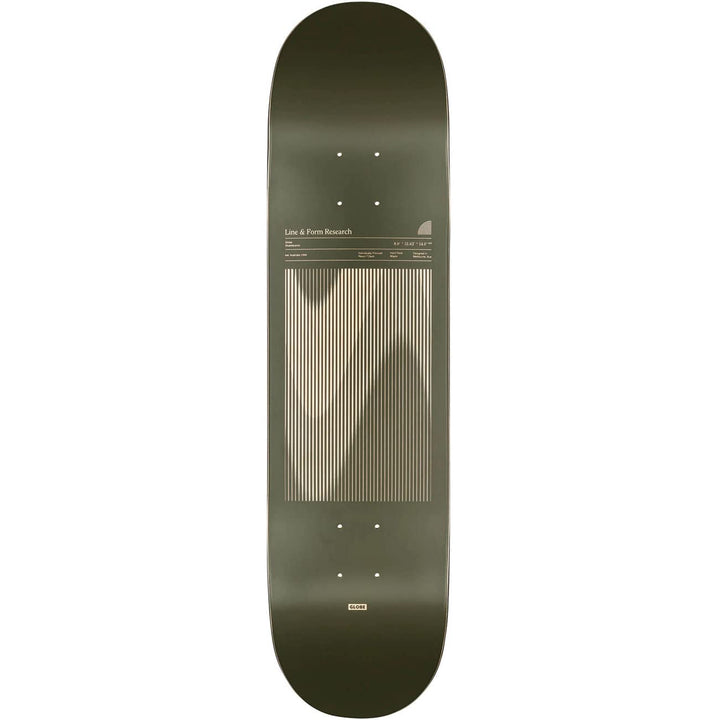 Globe Skateboard G1 Lineform 8.0 Olive (grün), 8.0 Olive (grün)