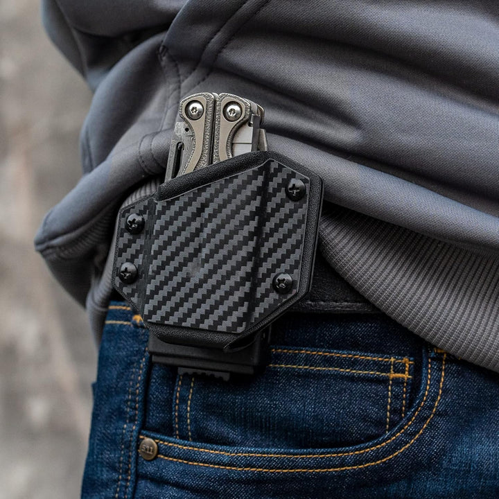 TACTICAL GEEK Kydex Holster für LEATHERMAN Multitool, mit Einstellbare Spannung, Passend für die mei