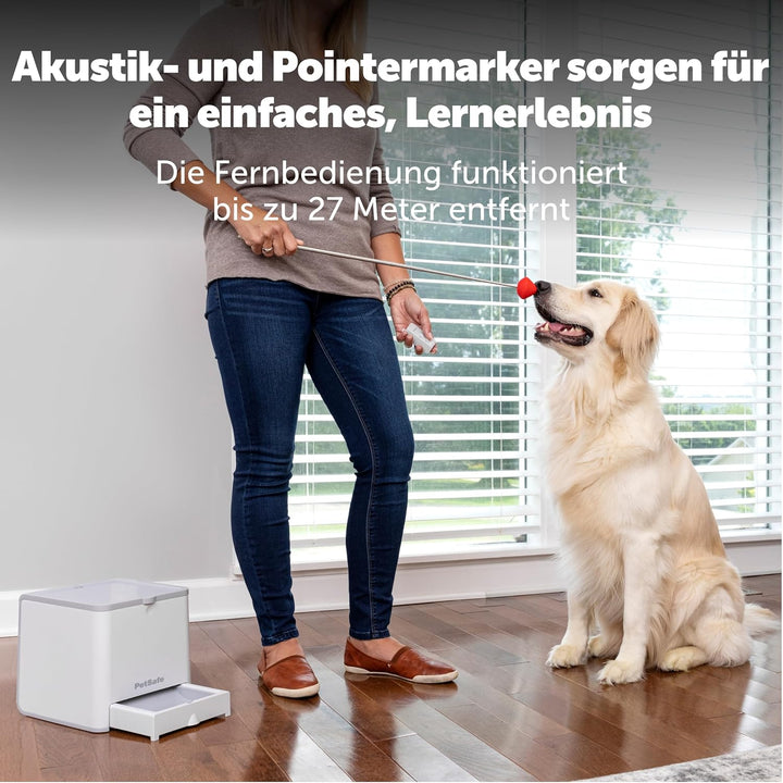 PetSafe Teach & Treat Ferngesteuerter Belohnungstrainer für Hunde, Training und positive Verstärkung