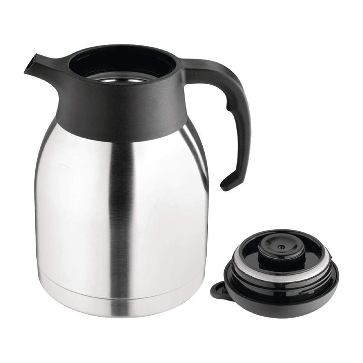 Olympia C092 unzerbrechlich Vakuum Krug, 1,5 l Kapazität, Edelstahl Finish, 215(H) x 143(Ø)