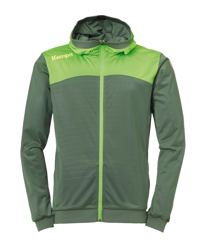 Kempa Kinder Emotion 2.0 Kapuzenjacke Jacke, Dragon grün/Hope grün, 152