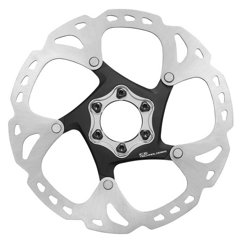 Shimano Unisex – Erwachsene SM-RT86L Bremsscheibe, Schwarz, 203 mm