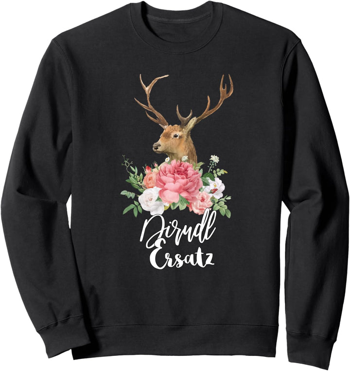 Dirndl Ersatz Damen Tracht Frauen Sweatshirt