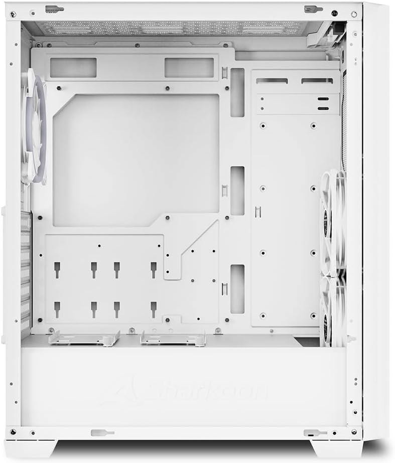 Sharkoon VS9 RGB Midi ATX PC Gehäuse, weiss