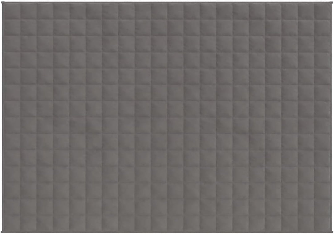 Homgoday Gewichtete Decke, Grau, 150 x 200 cm, 11 kg, Stoff, Möbeldekor, warme und bequeme Decke, ho
