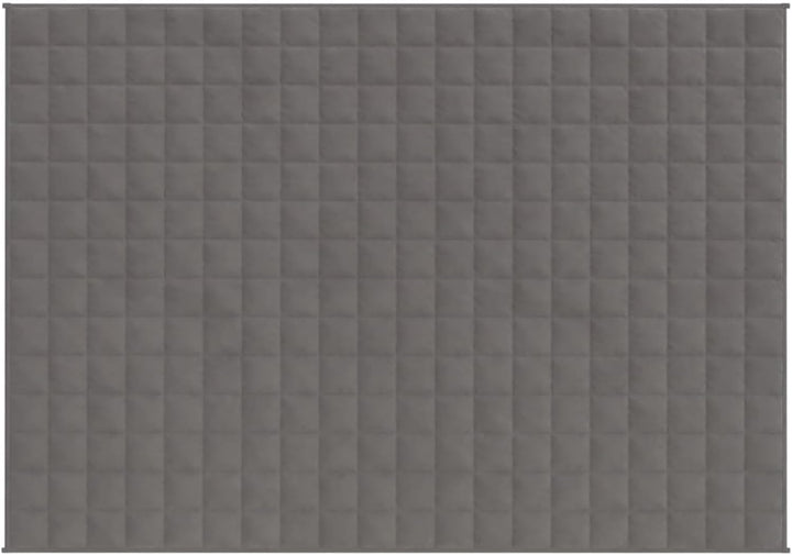 Homgoday Gewichtete Decke, Grau, 150 x 200 cm, 11 kg, Stoff, Möbeldekor, warme und bequeme Decke, ho