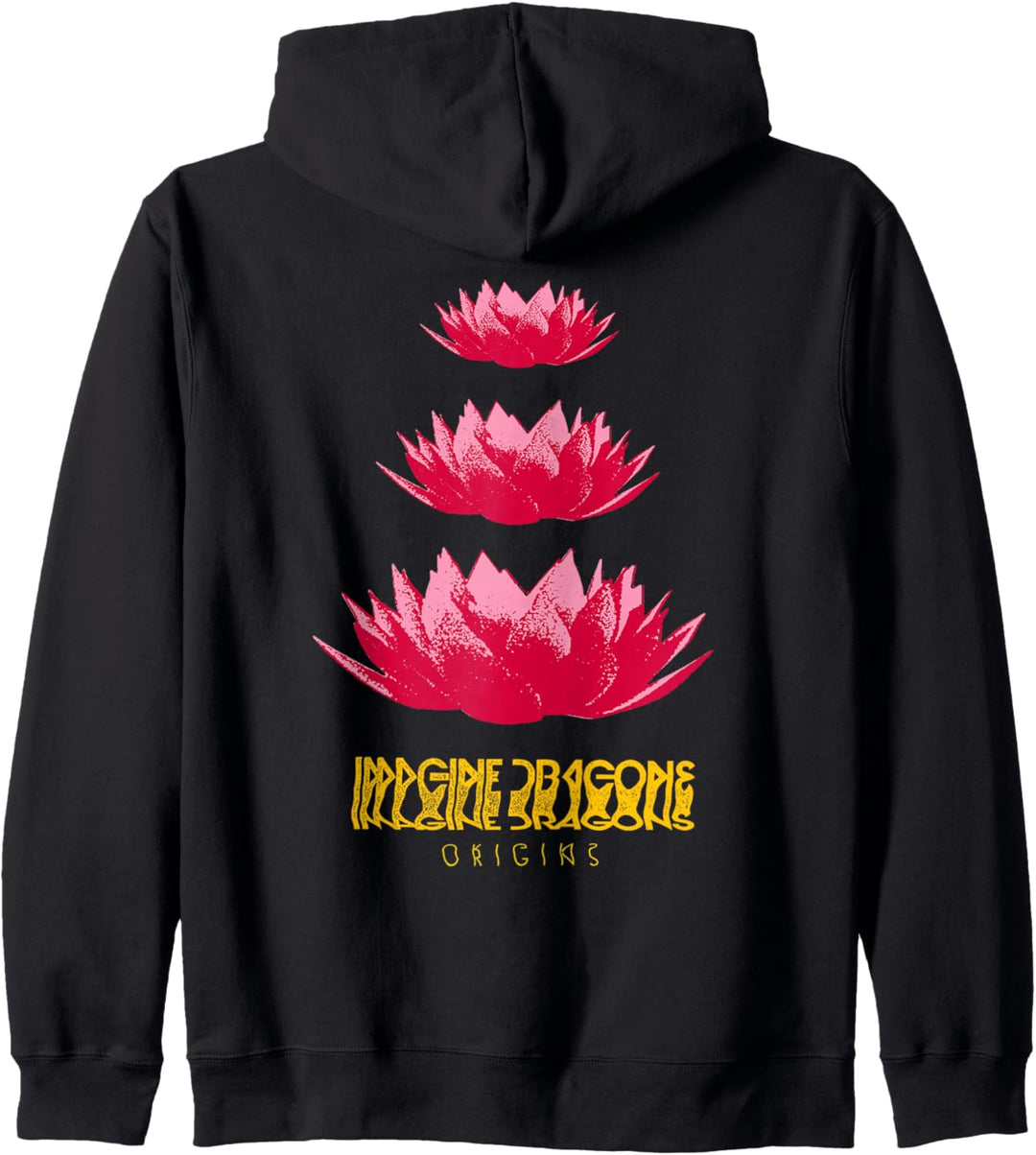 Stell dir Dragons Origins Lotus vor Kapuzenjacke