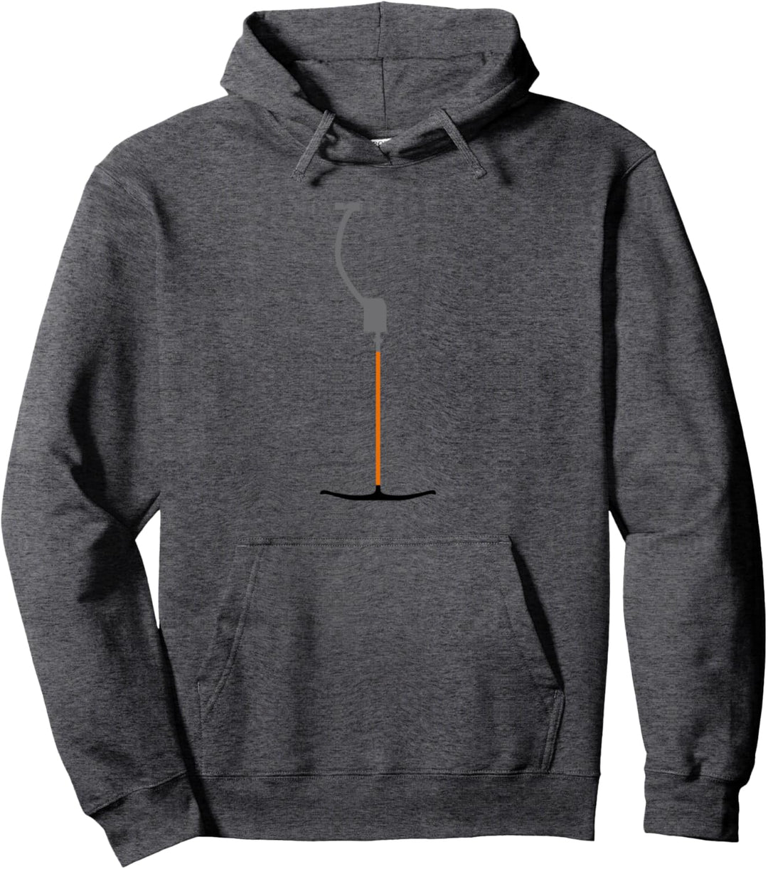 Retro Ski Ankerlift Tellerlift im Skigebiet Shirt Skilift Pullover Hoodie