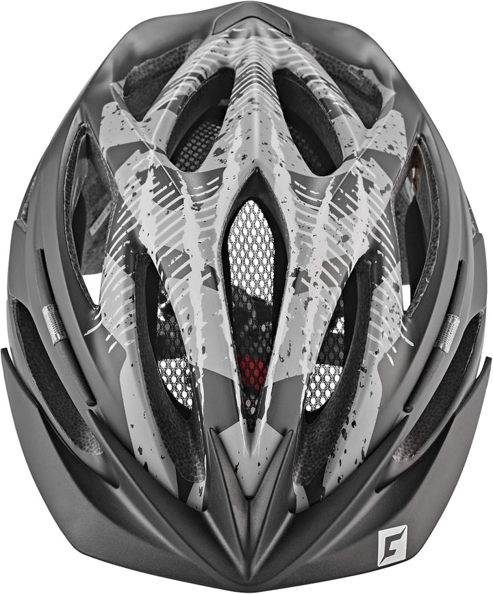 Cratoni Unisex – Erwachsene Pacer Fahrradhelm, Schwarz/Anthrazit Matt, S - M (54-58 cm)