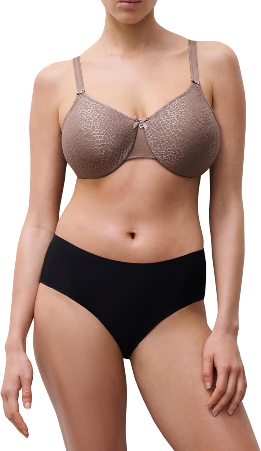 Chantelle C MAGNIFIQUE, Sehr Bedeckender Gemoldeter BH, Unnsichtbare Unterwäsche für Damen 70D Capuc