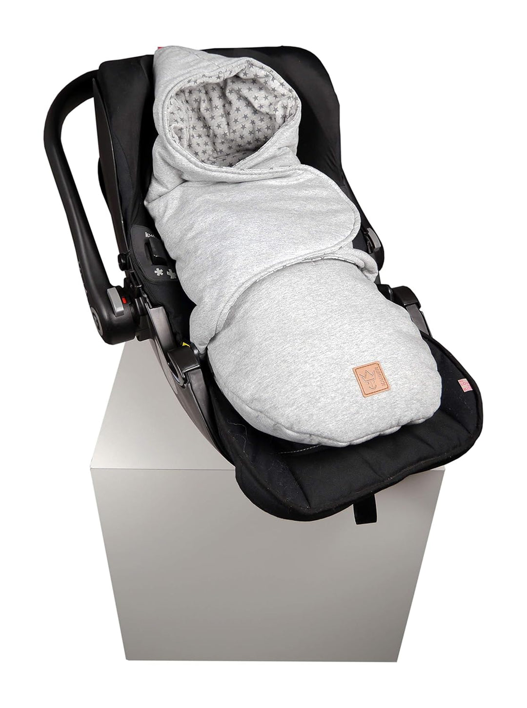 Wrap Caroline Jersey Star, light grey