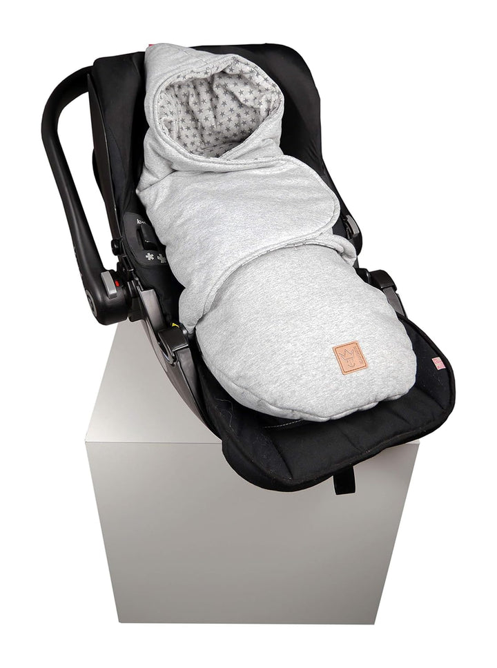 Wrap Caroline Jersey Star, light grey