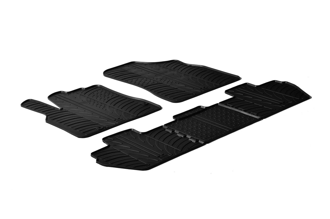 Gledring Satz Gummimatten kompatibel mit Citroen Berlingo / Peugeot Partner 2008-2018 (T Profil 5-te