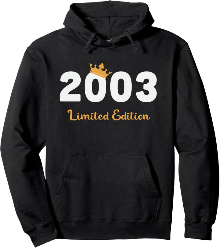 21. Geburtstag Mann Frau 21 Jahre 2003 Deko Lustig Geschenk Pullover Hoodie
