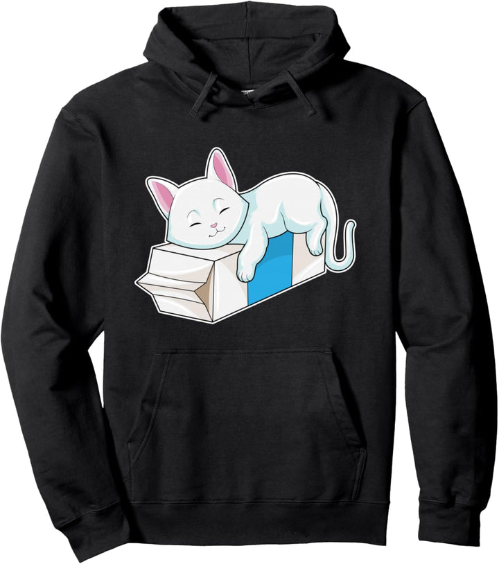 Katze Milch Pullover Hoodie