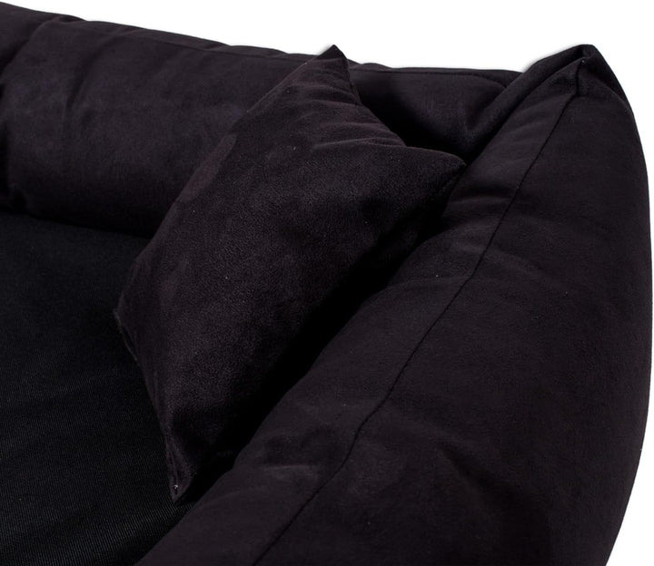 tierlando® Orthopädisches Hundebett Pluto Ortho VISCO Viscoschaum aus weichem Velours Grösse: PLV3 9