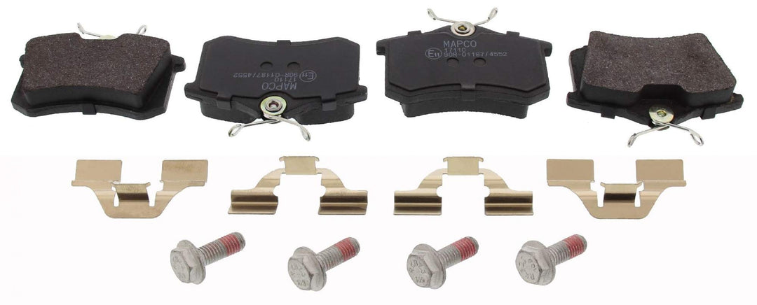Mapco 6579 Bremsbeläge Hinterachse