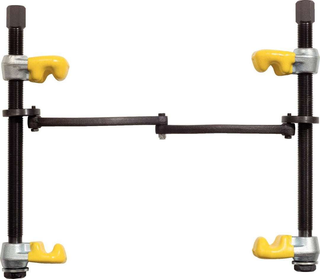 KS Tools 670.0031 Federspanner mit Sicherheitsbügel, kunststoffbeschichteten Haken, 240mm