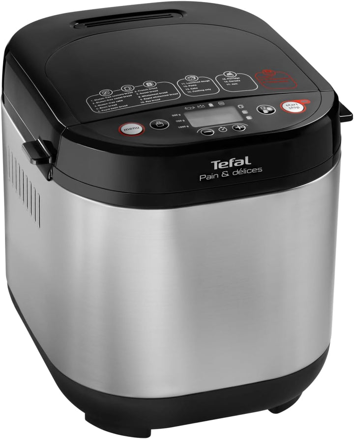 Tefal PF240E Pain & Délices Brotbackautomat | 20 automatische Programme | 3 Brotgrössen und Bräunung