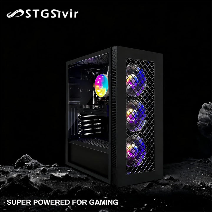 STGsivir Gaming PC, GeForce RTX 2060 Super 8GB GDDR6,Core i7 8th bis zu 4.1 Ghz,32GB DDR4,1TB SSD,WL