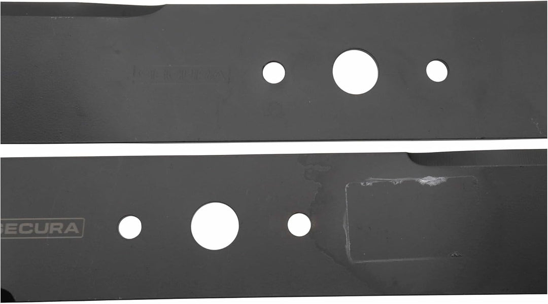 SECURA Mulch - Messersatz kompatibel mit Castelgarden TP13,5/102 mit 102 cm Mähbreite