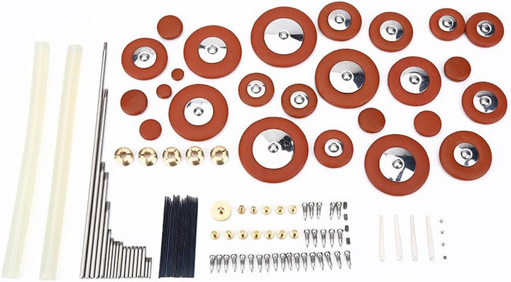 Dilwe Altsaxophon Repair Tools, Alt Sax Musical Instrument Schrauben Pad Mutter DIY Zubehör